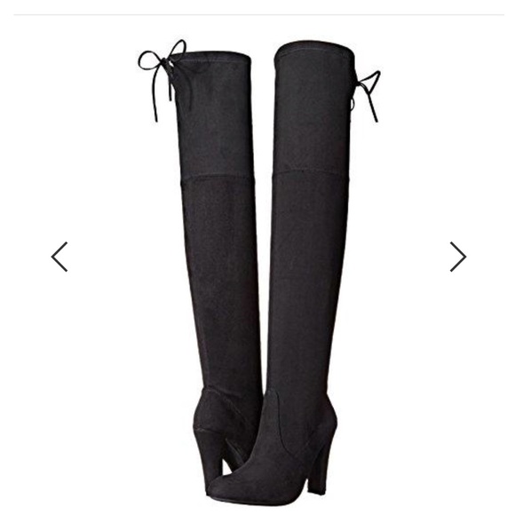steve madden purly over the knee boot
